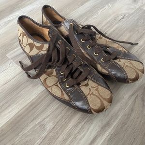 Brown Classic Coach Sneakers